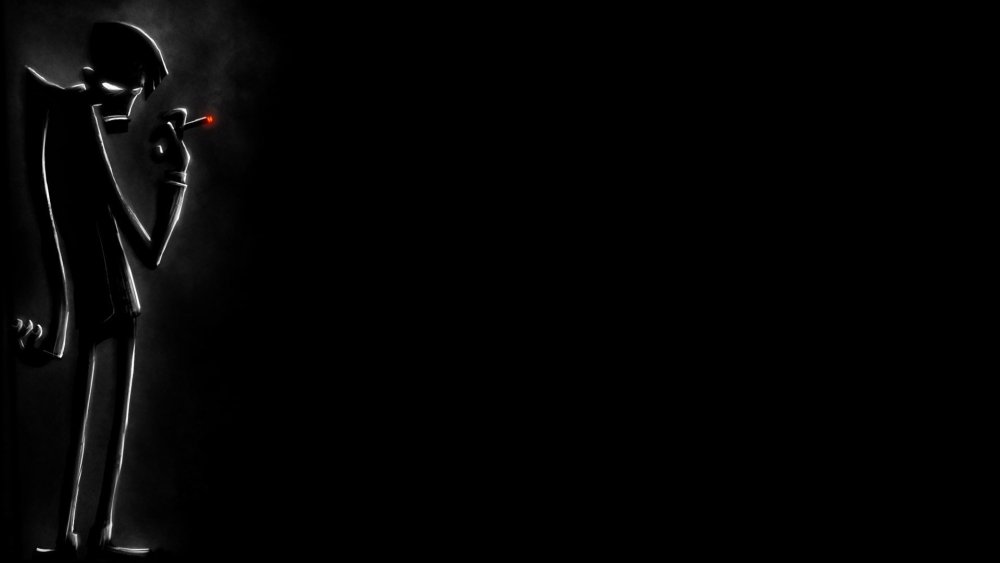 Крутой черный фон