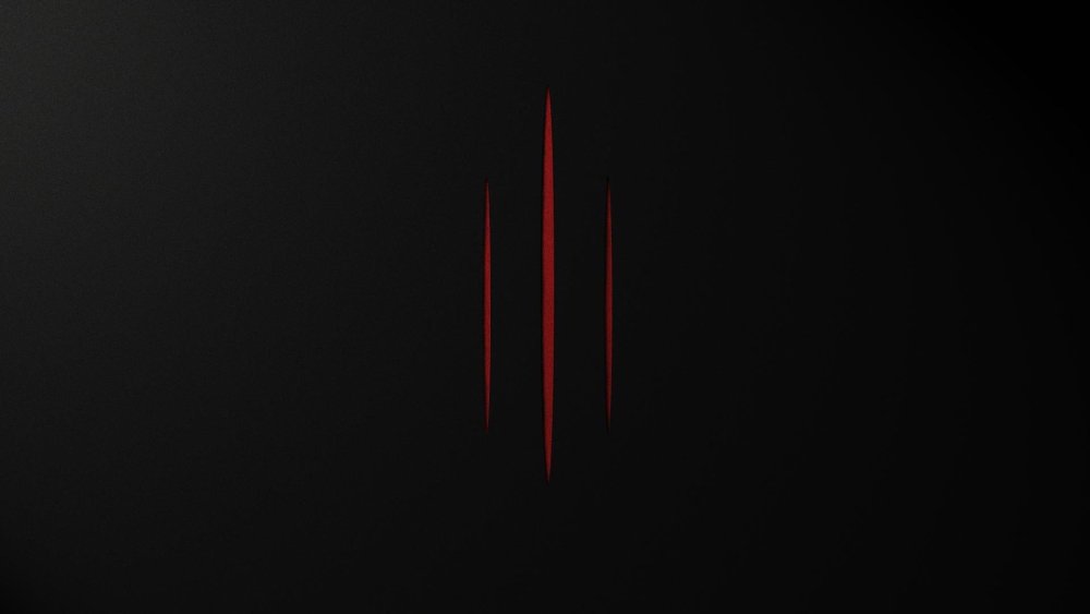 Черный фон с красной полосой