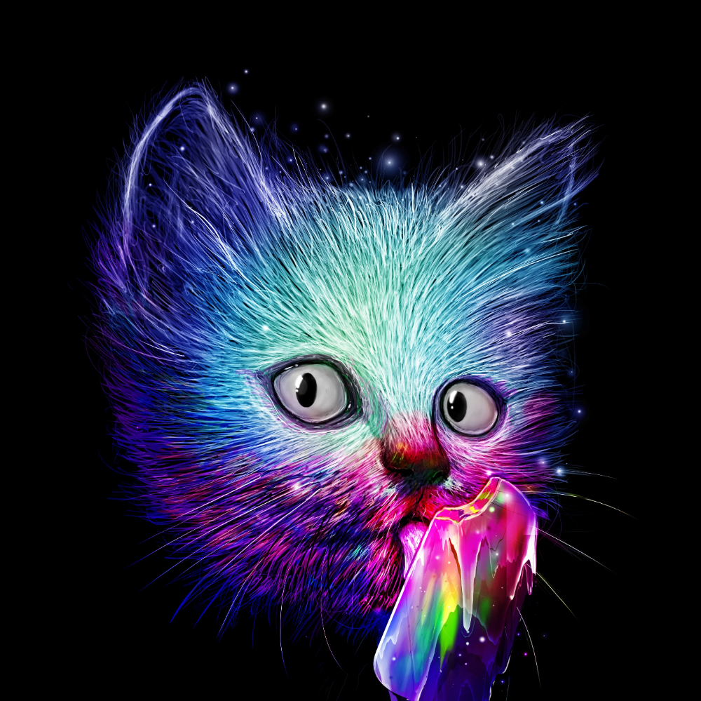 Коты компьютерная Графика