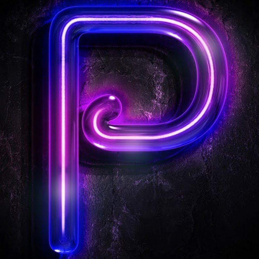 Красивые Неоновые буквы