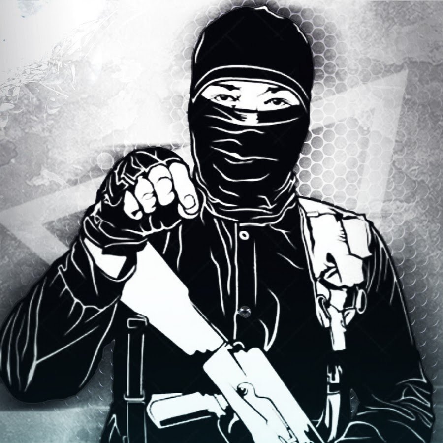 Мужчина в Балаклаве арт