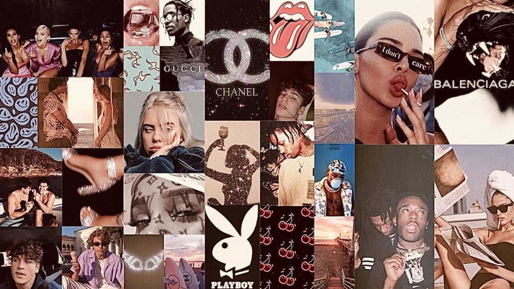 Коллажи в стиле инди КИД