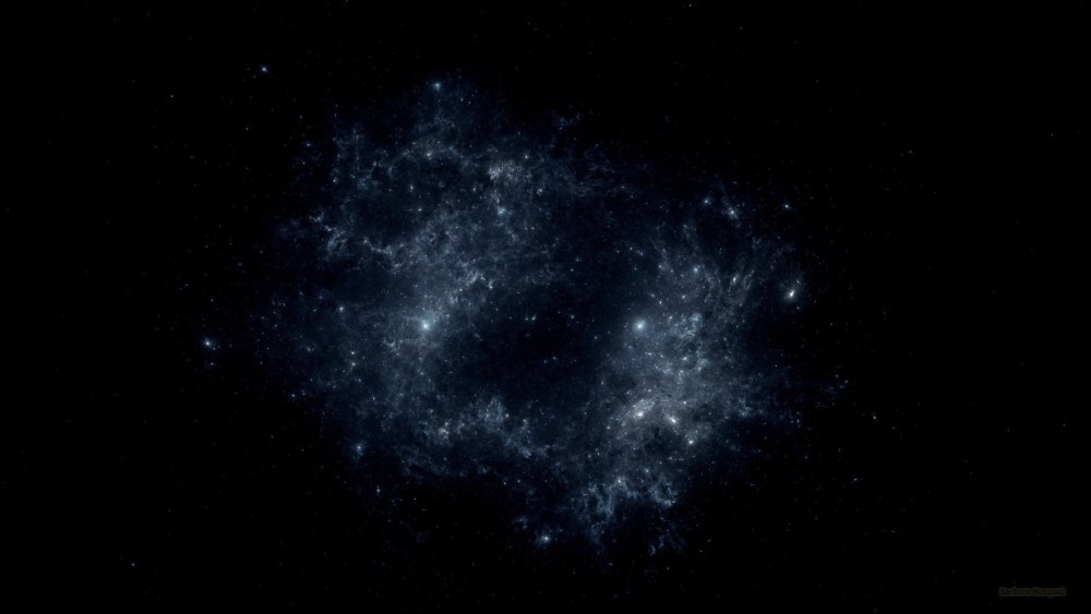 Звезды на черном фоне