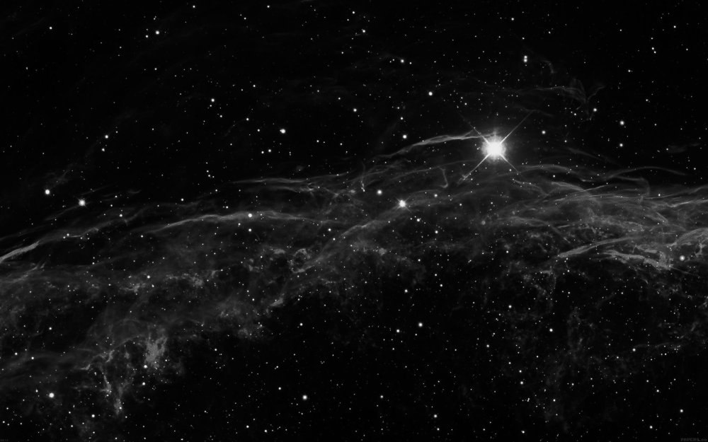 Черный фон космос