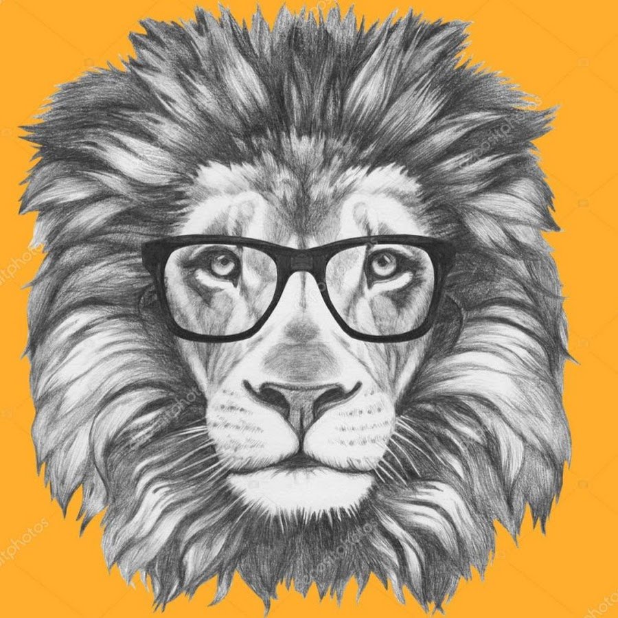 Лев в очках