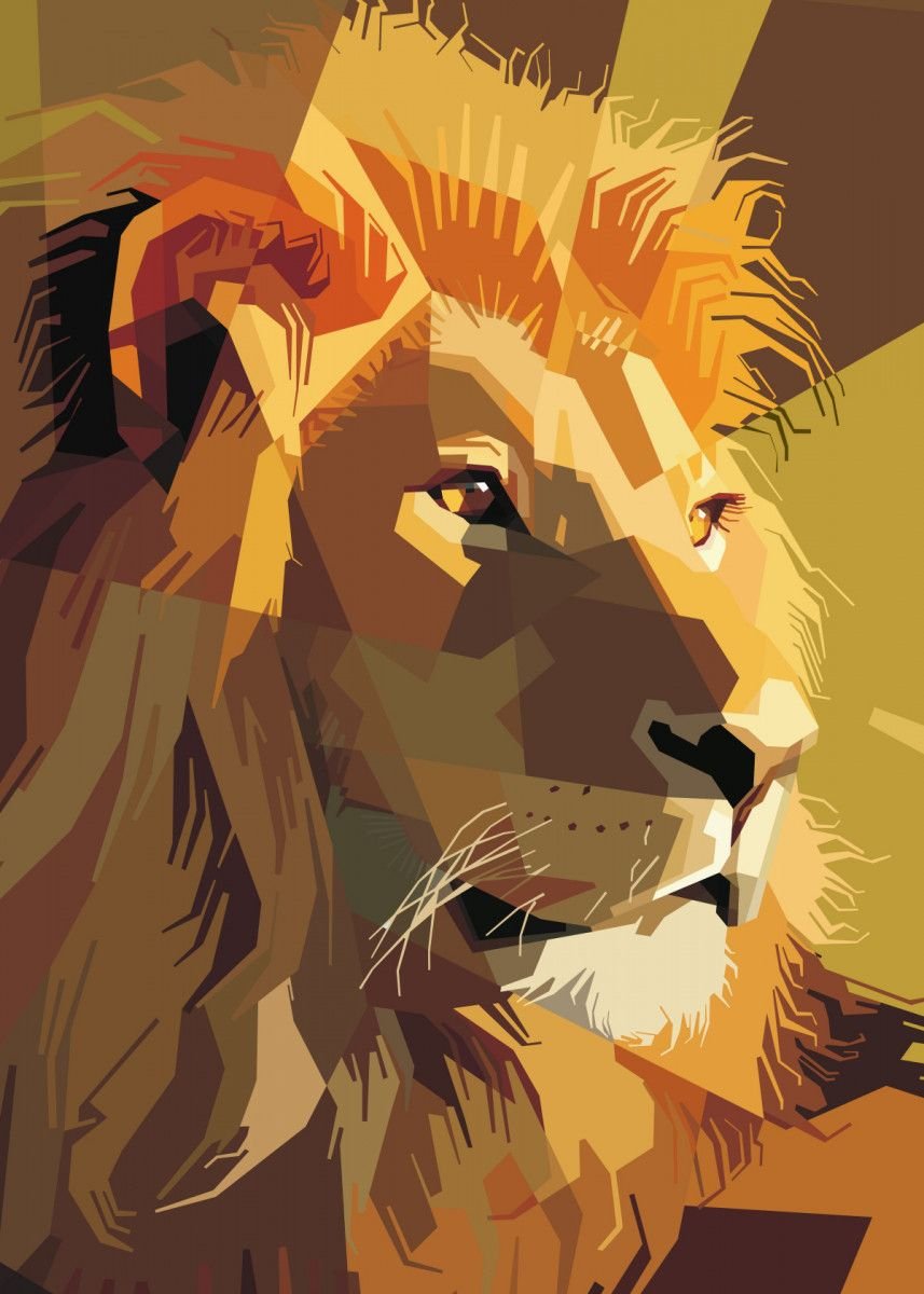 Логотип Льва в очках