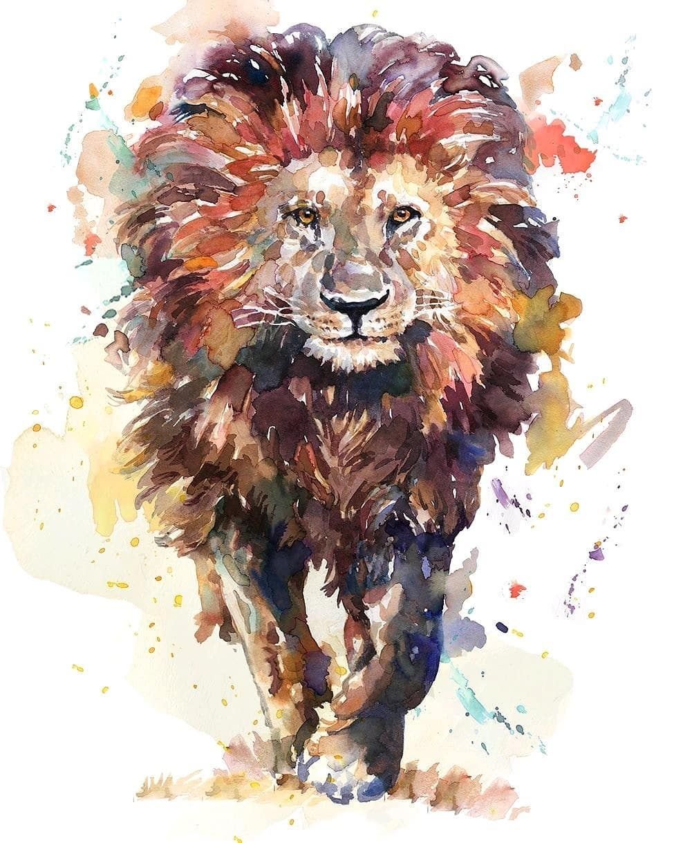 Логотип Льва в очках