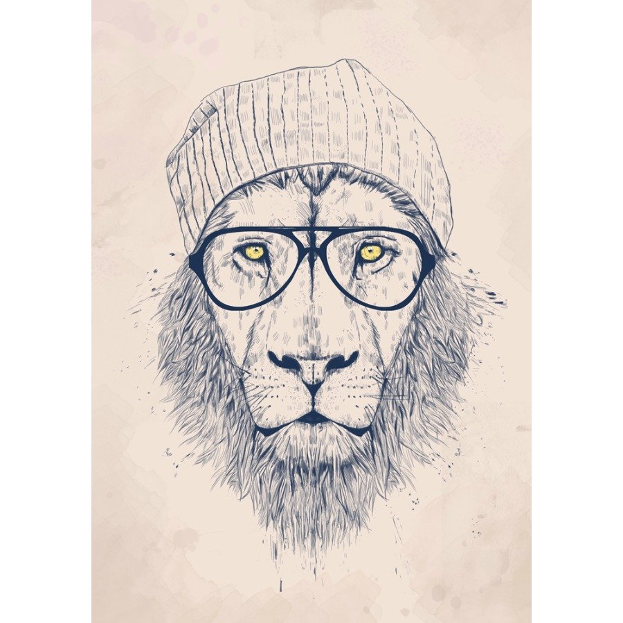 Вектор Льва неон