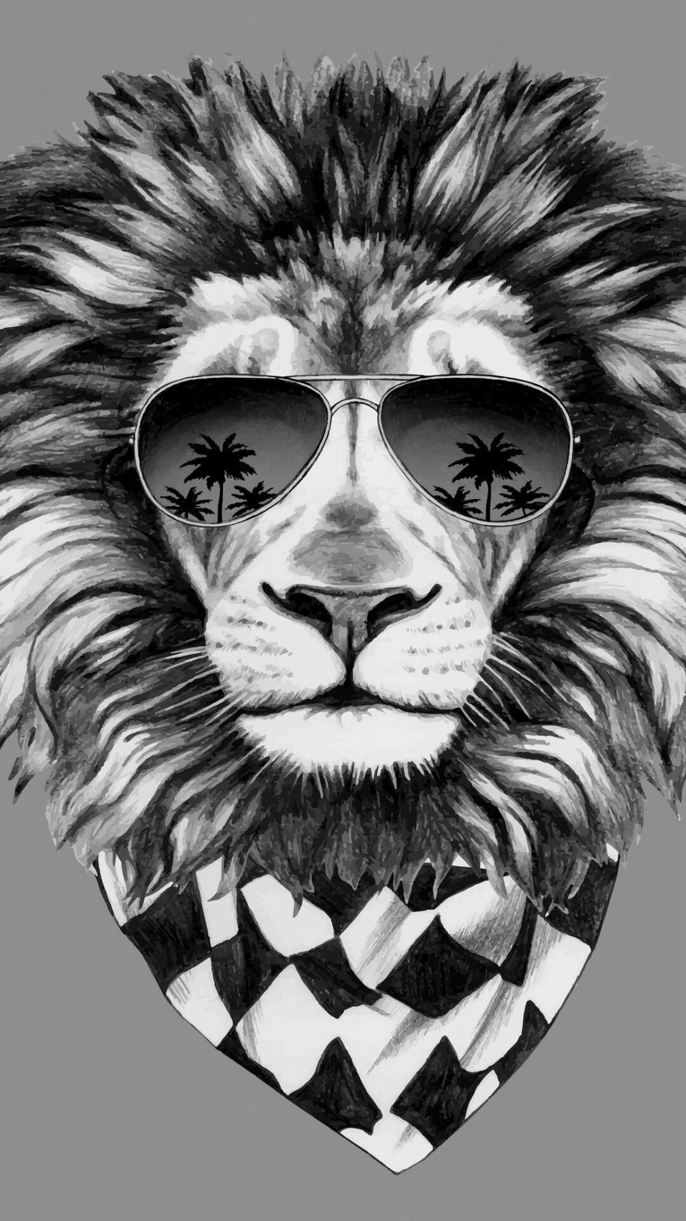 Лев в очках
