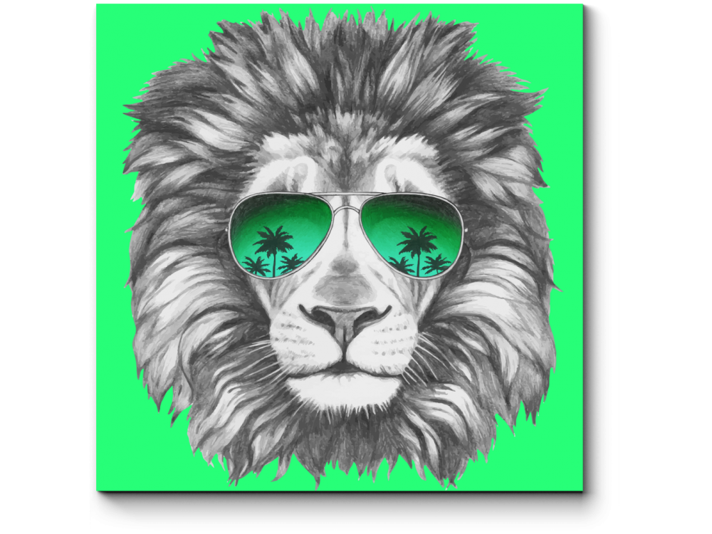 Лев в очках
