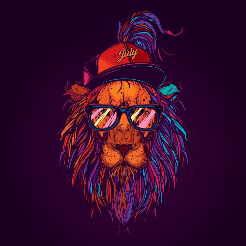Лев в очках