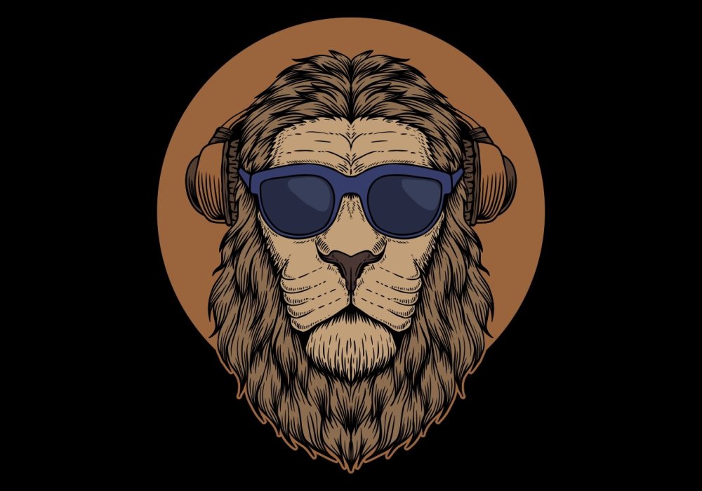 Лев в очках