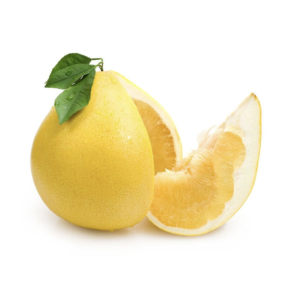 Помело на черном фоне