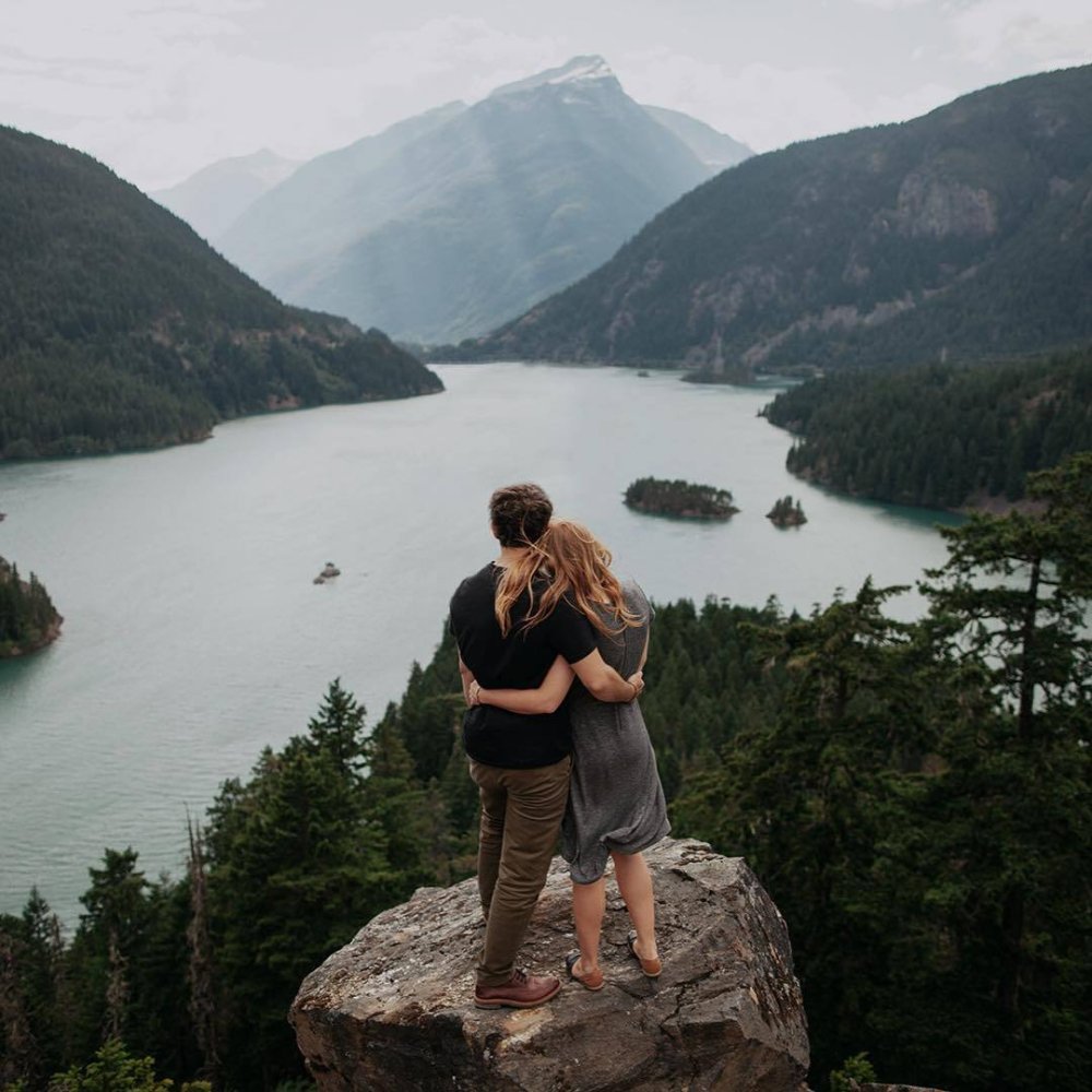 Влюбленные в горах