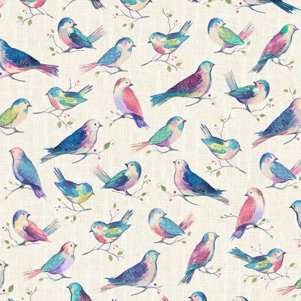 Принт птицы