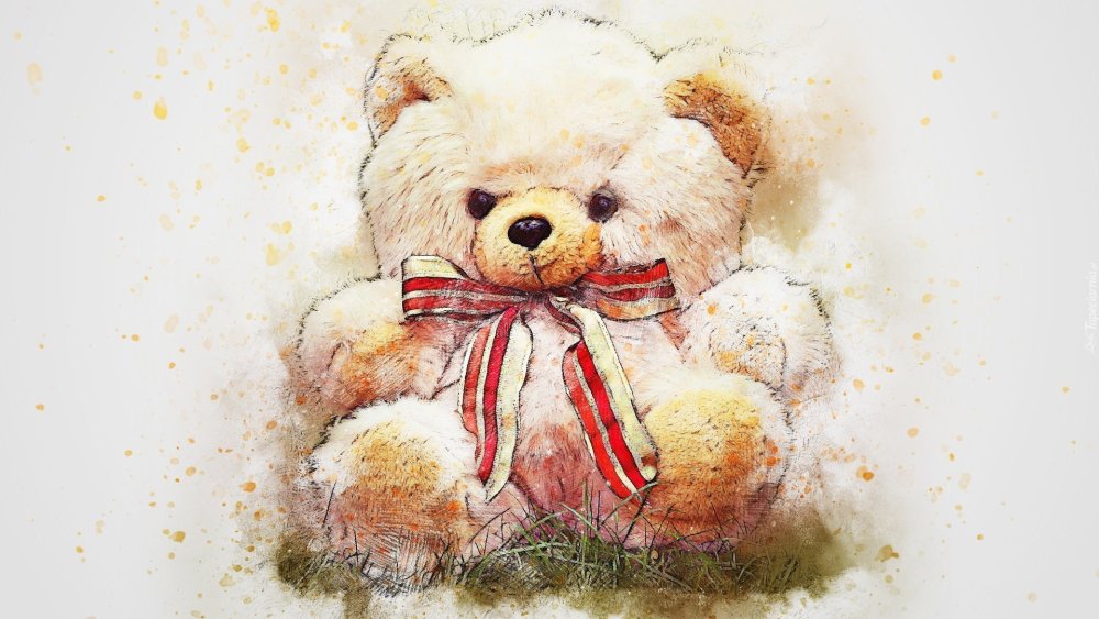 Медведь арт