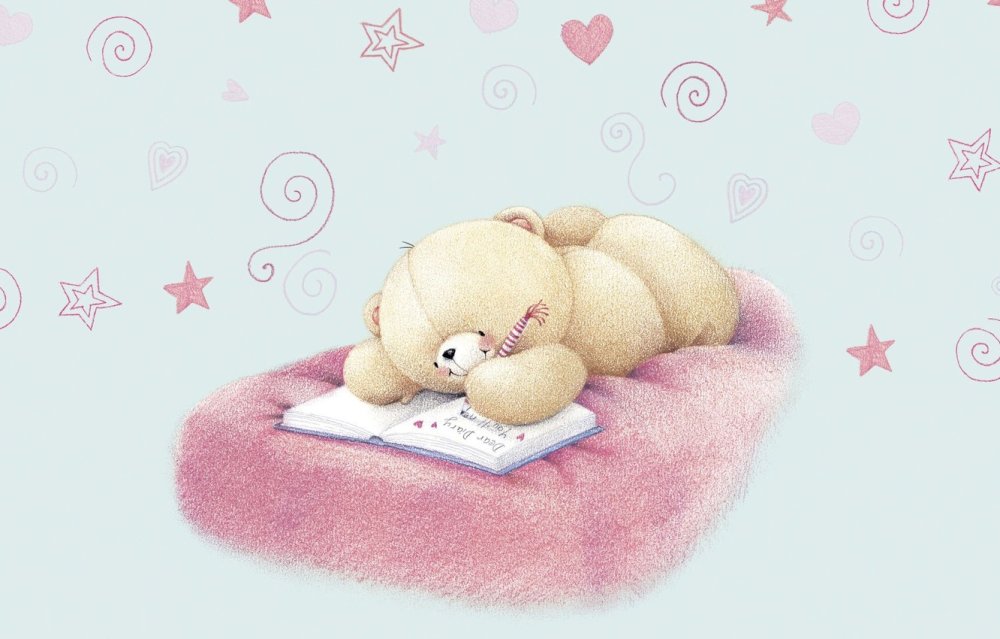 Фон с медвежатами