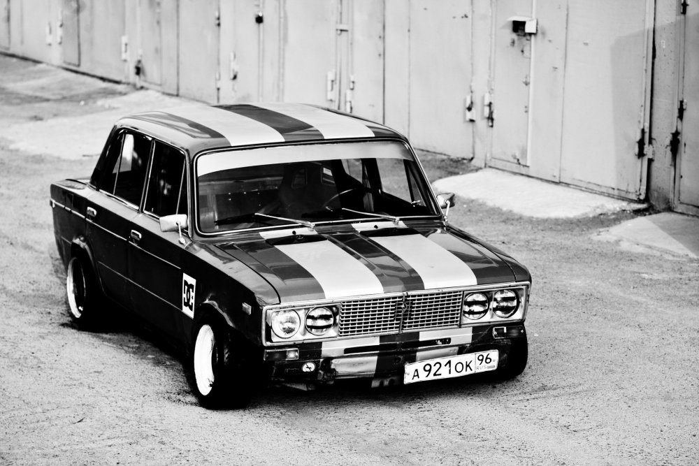 Жигули 2107 заниженная