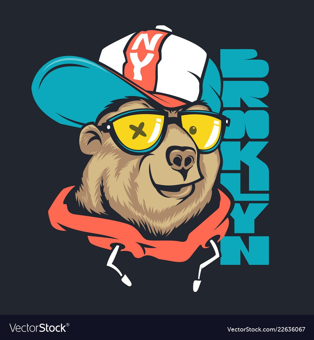 Медведь в кепке