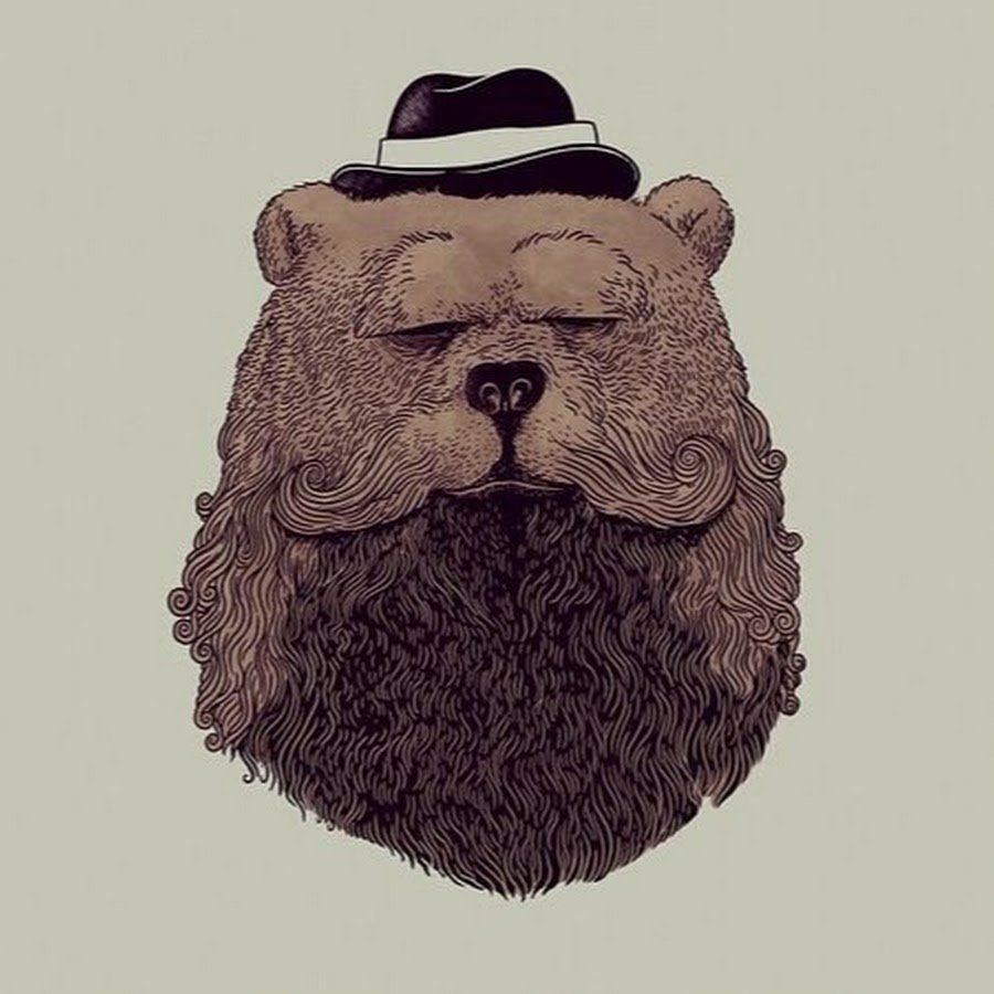 Медведь в шляпе