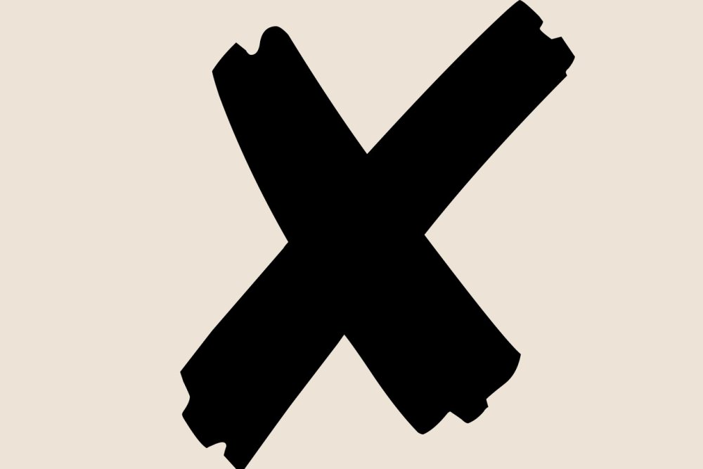 Крест без фона