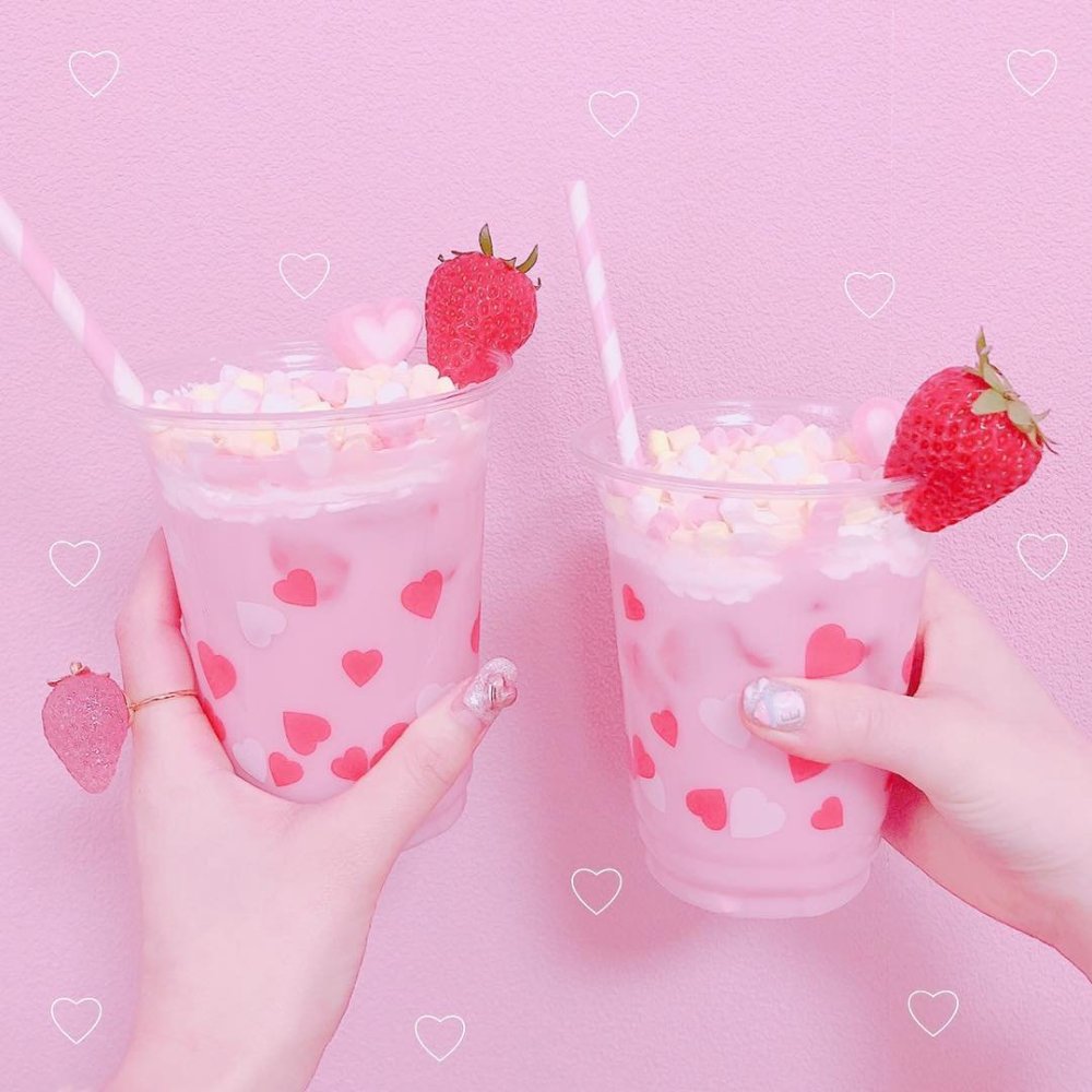 Клубничная корова арт