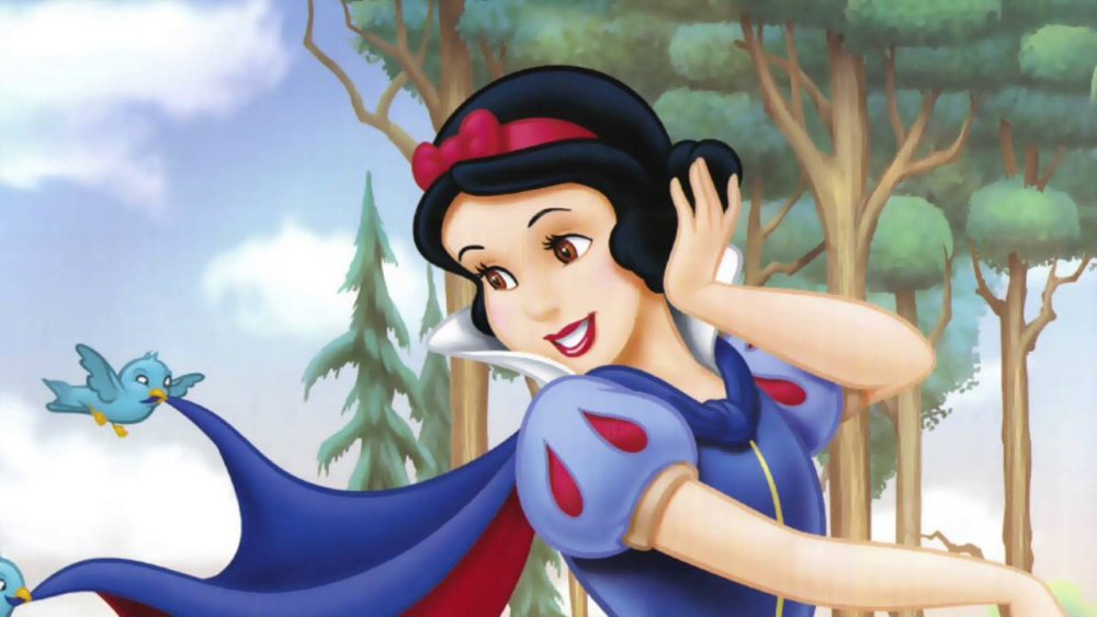 Белоснежка из мультфильма