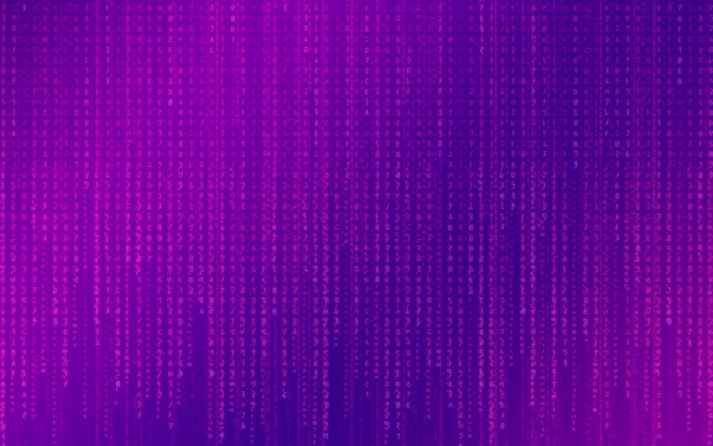 Розовая матрица