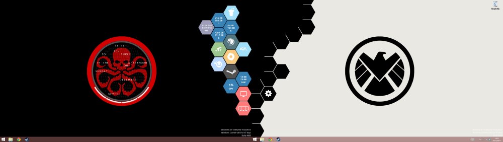 Щит и гидра Марвел