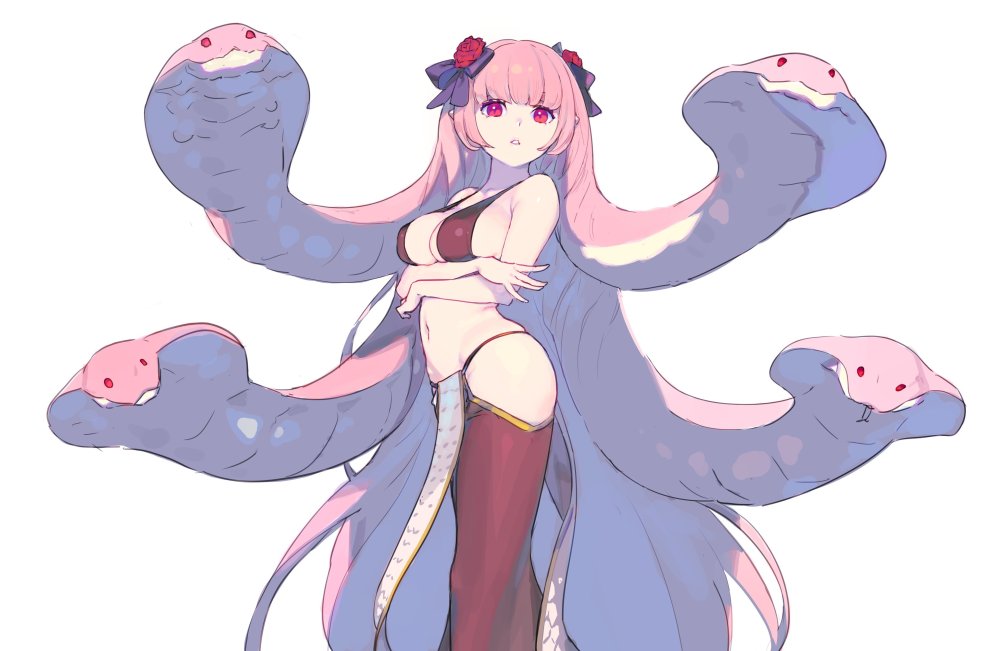 Аниме Ламия медуза