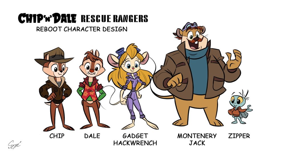 Мультик Дисней чип и Дейл