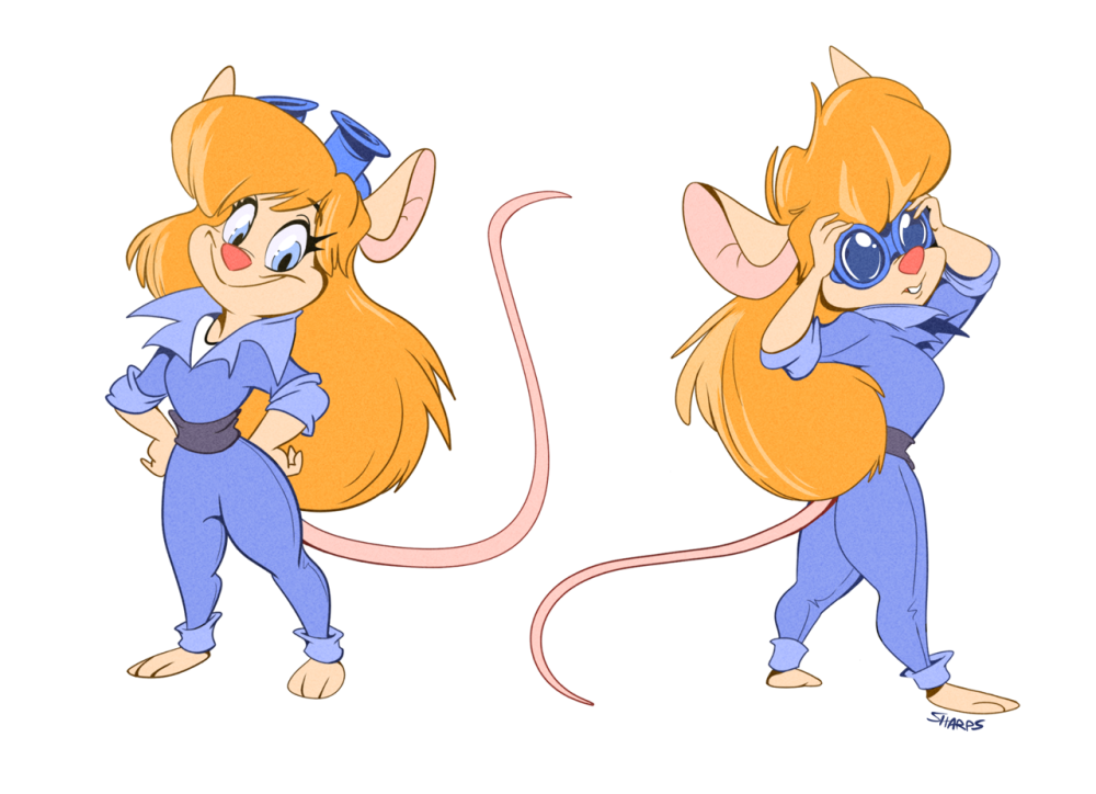 Чип в мультике чип и Дейл