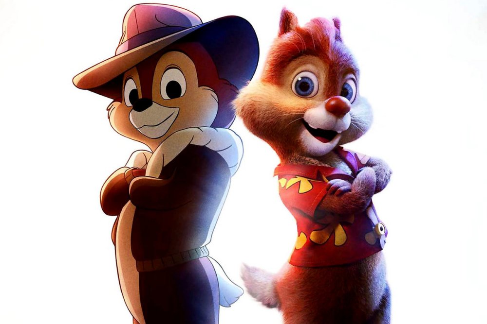 Чип и Дейл спешат на помощь мультсериал Постер