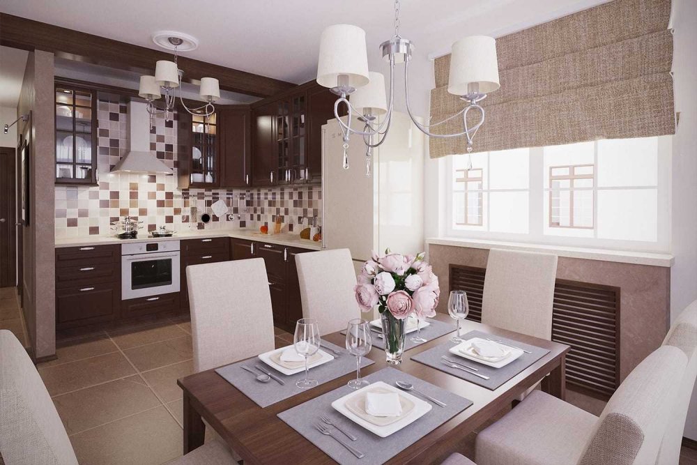 Серо бежевые обои