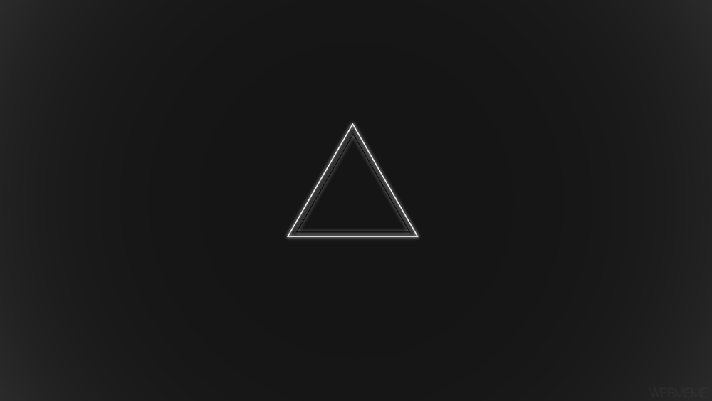 Минимализм треугольник