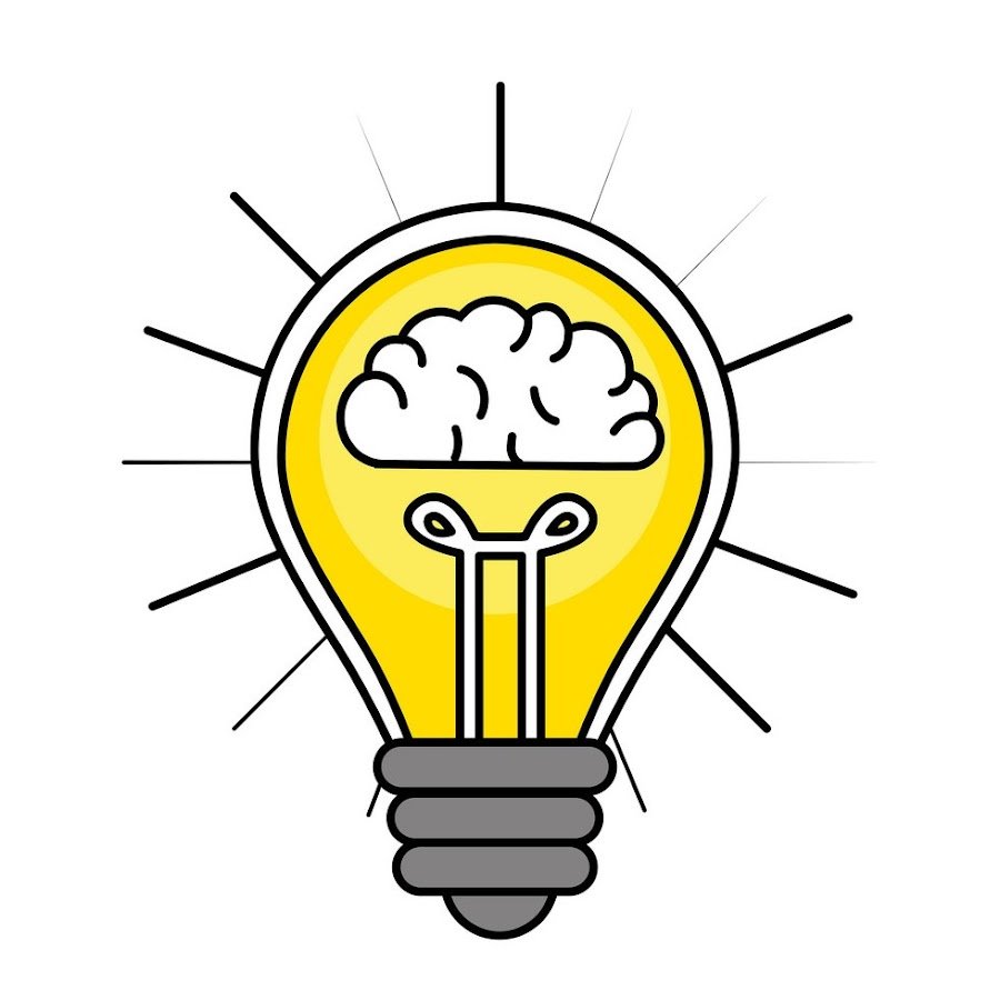 Много лампочек идей