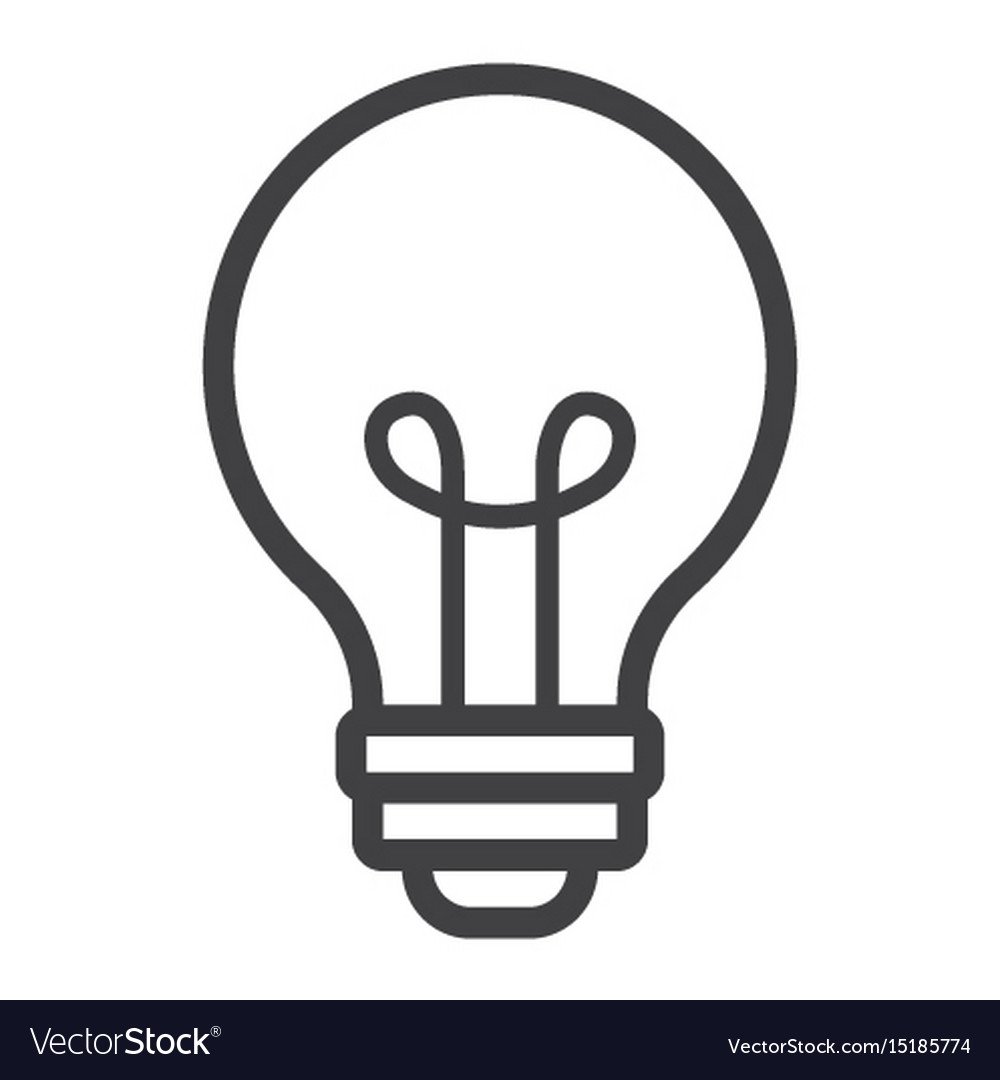 Лампочка Минимализм