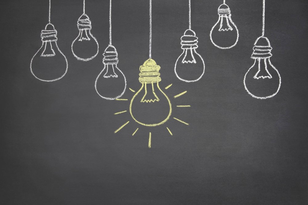 Стилизованная лампочка