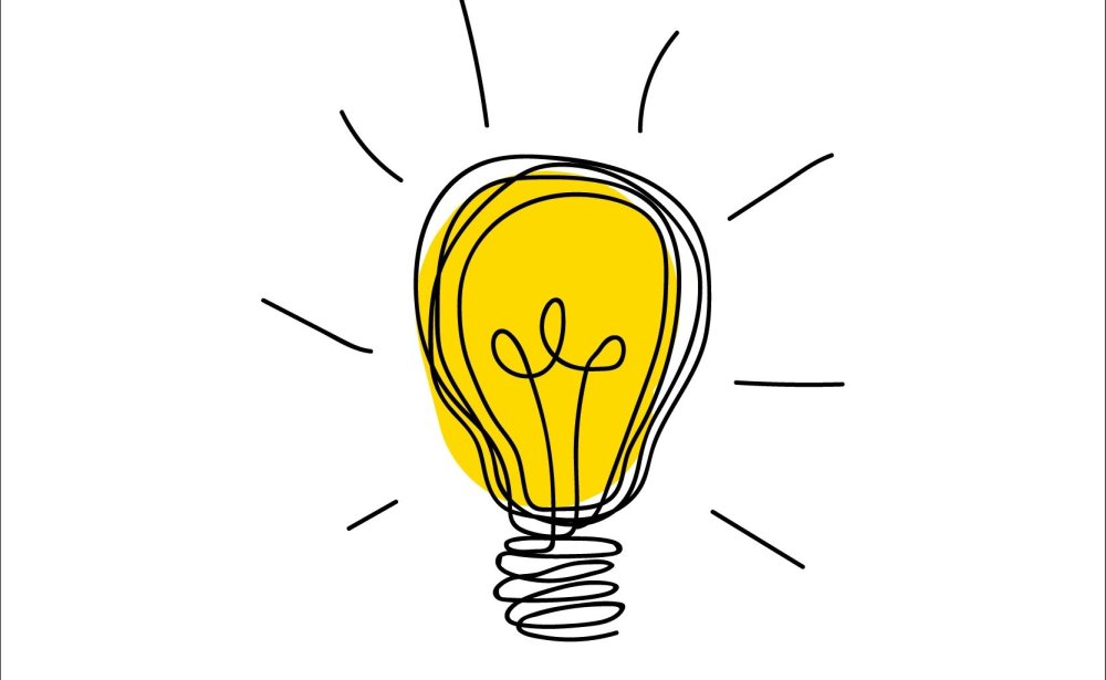 Лампочка Минимализм