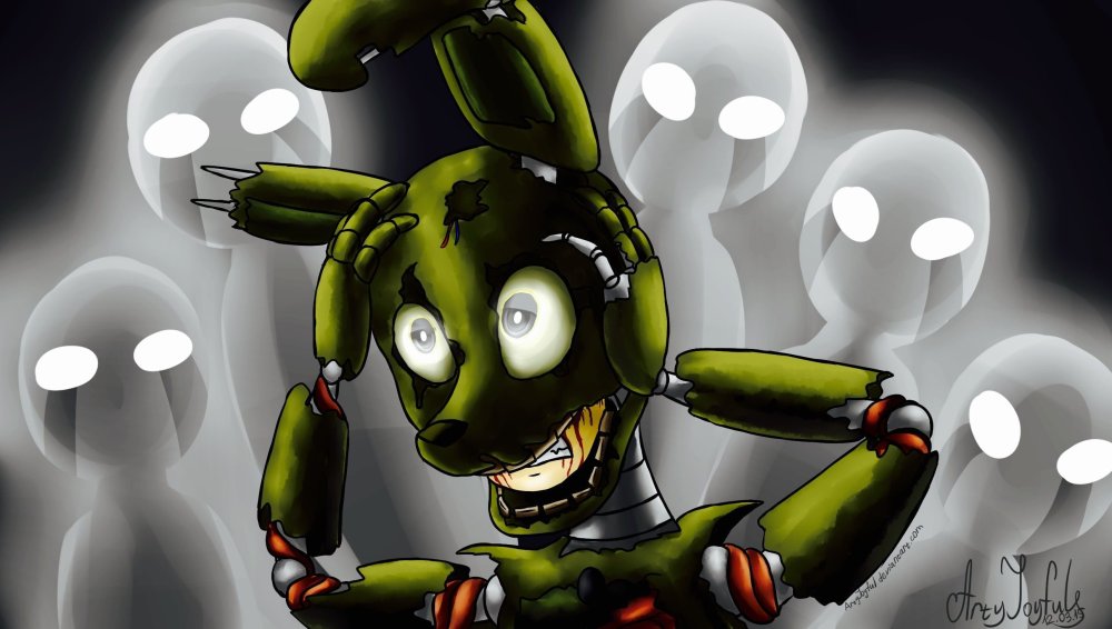 ФНАФ 3 СПРИНГТРАП И Фредди