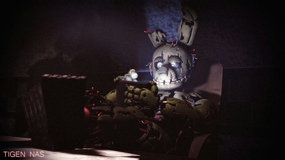 ФНАФ Синистер турмоил Бонни