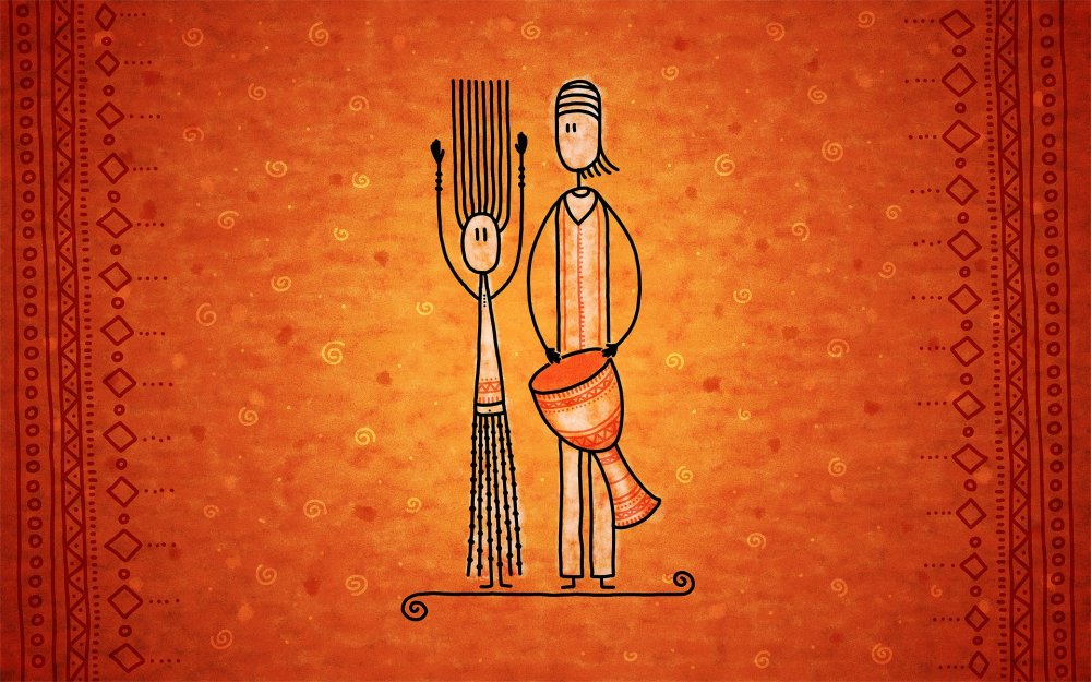 Фон этно стиль