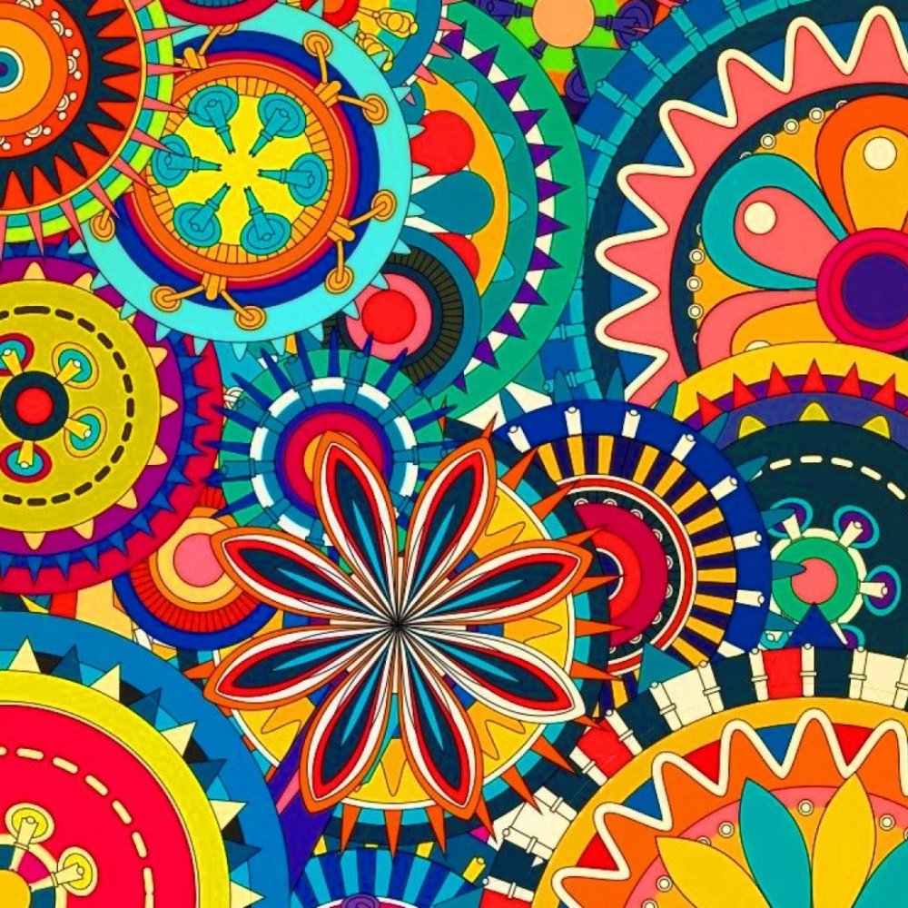 Этно орнамент Мексика