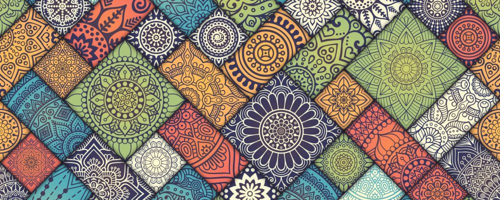 Бразилия национальные узоры паттерны