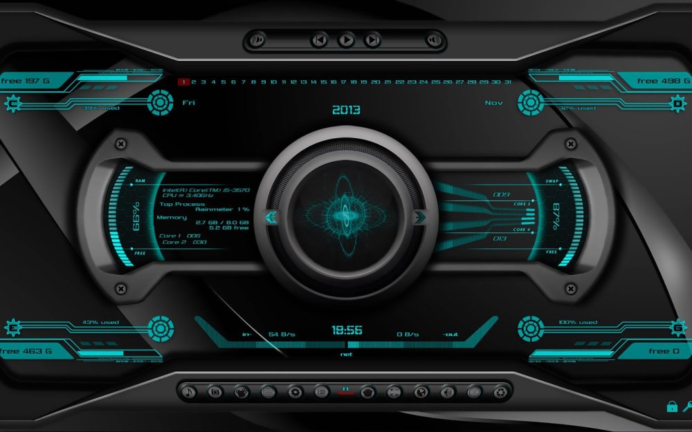 Обои для автомагнитолы