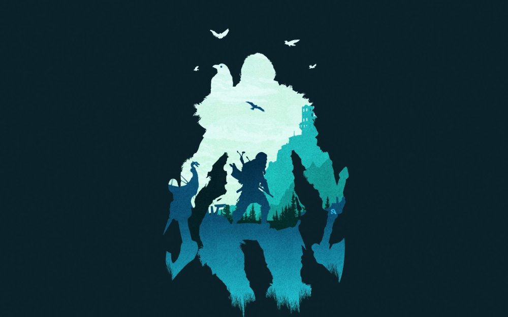 Ассасин Вальгалла лого