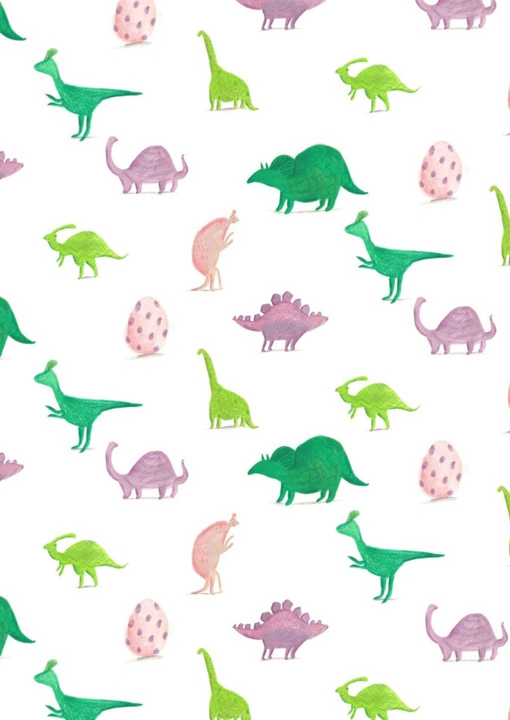 Динозаврики Минимализм