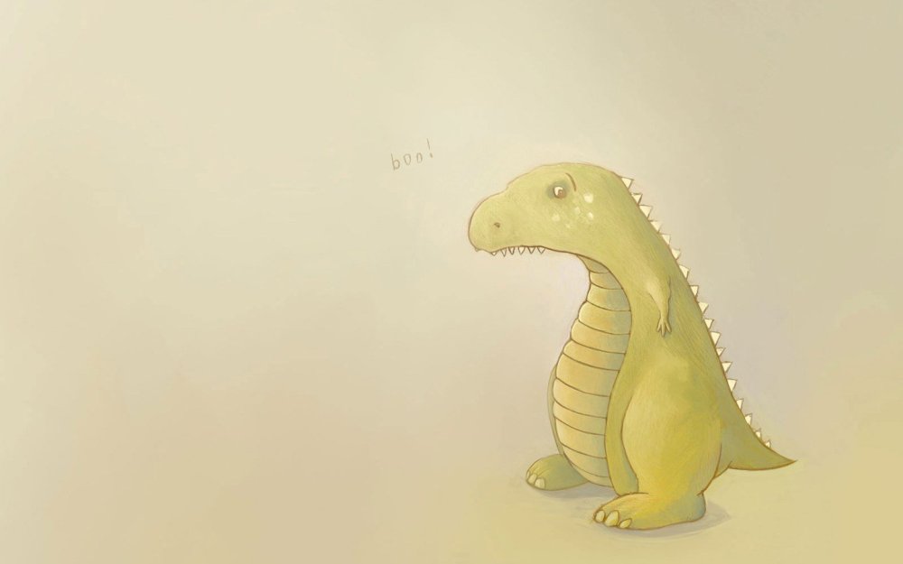 Динозавр Минимализм