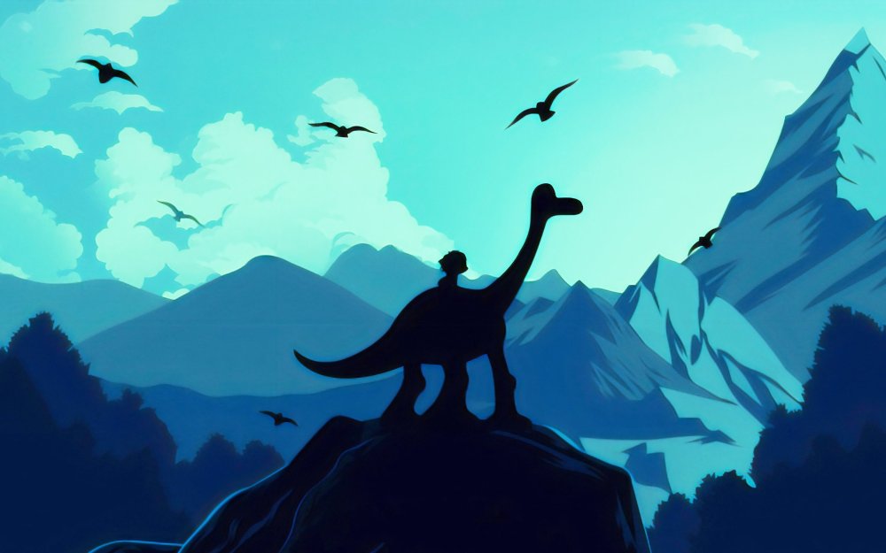 Динозавры арт