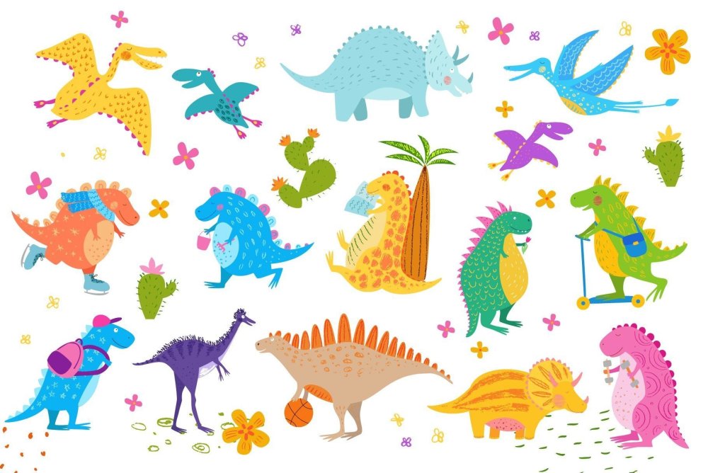 Динозавр вектор